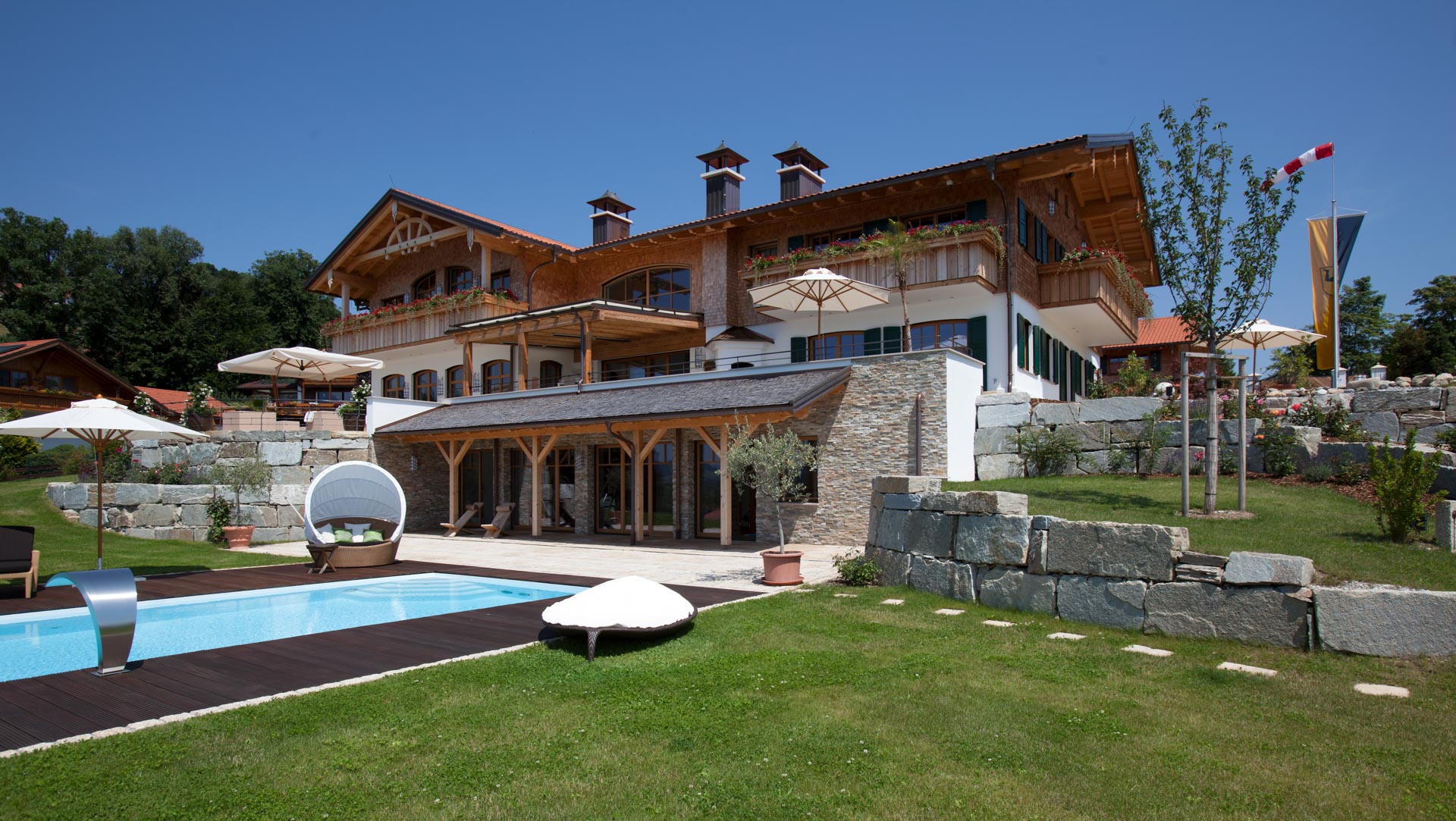 Villa im Allgäu 1 Architekt Otto Blender im Allgäu